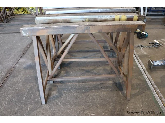 Schraag - 4 stuks - 160x60x80 cm - afbeelding 2 van  5