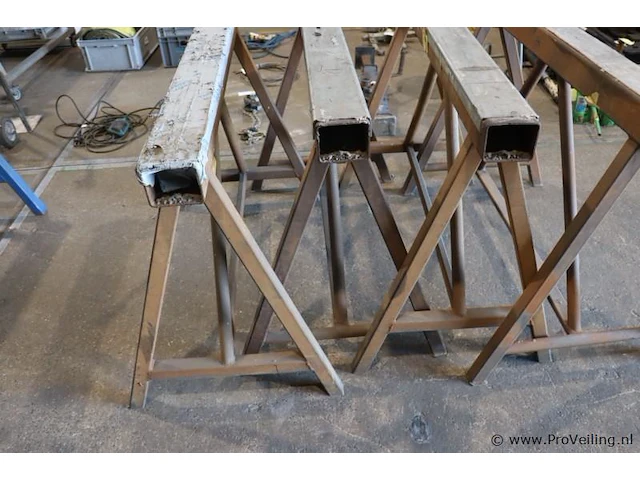 Schraag - 4 stuks - 160x60x80 cm - afbeelding 4 van  5