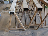 Schraag - 4 stuks - 160x60x80 cm - afbeelding 4 van  5