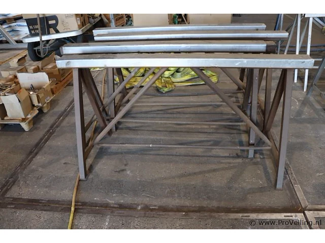 Schraag - 4 stuks - 160x60x80 cm - afbeelding 2 van  6