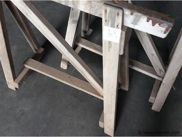 Schragen 2stuks - afbeelding 2 van  2