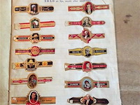 Schrift met sigarenbandjes - afbeelding 2 van  5