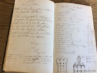 Schrift prijs inzendingen openbare werken +- 1868. - afbeelding 3 van  5