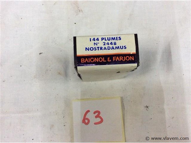 Schrijfpennen in doos ongeopend - afbeelding 2 van  2