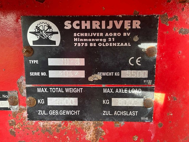 Schrijver agro jumbo 8 voermengwagen - afbeelding 3 van  11