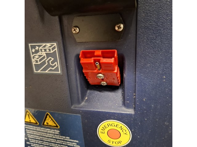 Schrob machine, wetrok, blauw - afbeelding 5 van  18