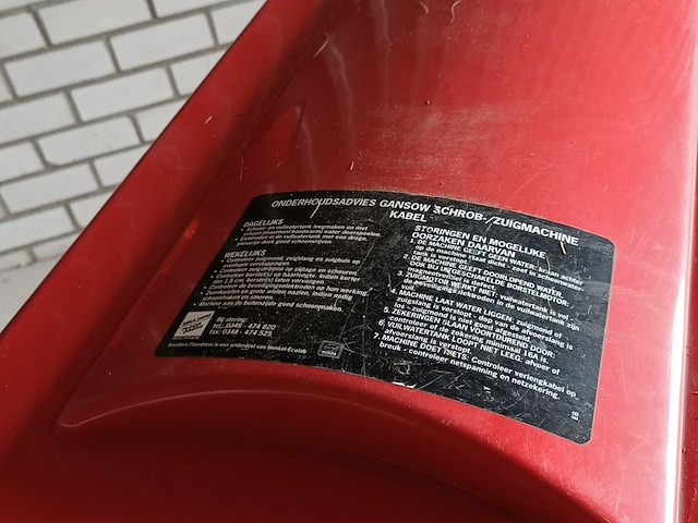 Schrobzuigmachine, gansow, 40k53 - afbeelding 6 van  7