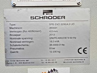 Schroder - 2013 - spb evo 3200/4,0 ud - cnc-zetbank - afbeelding 4 van  22