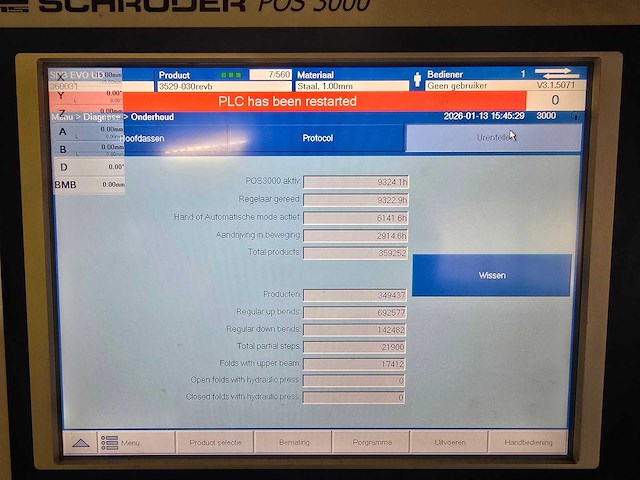 Schroder - 2013 - spb evo 3200/4,0 ud - cnc-zetbank - afbeelding 6 van  22