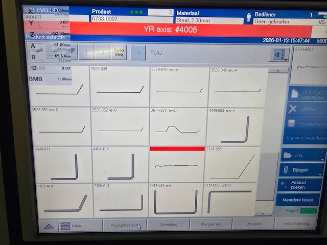 Schroder - 2013 - spb evo 3200/4,0 ud - cnc-zetbank - afbeelding 9 van  22
