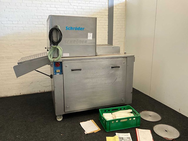 Schröder snijmachine/portioneer - afbeelding 1 van  15