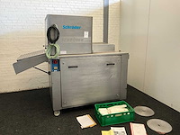 Schröder snijmachine/portioneer