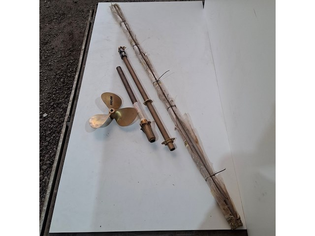 Schroefaskokerset met schroef voor sloep, vetus - afbeelding 1 van  16
