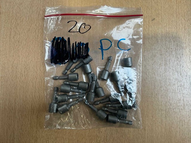 Schroefbit (20x) - afbeelding 1 van  6