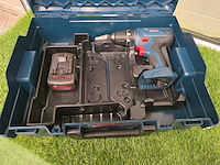 Schroefboormachine bosch professional, gsr 18 21, blauw
