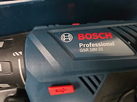 Schroefboormachine bosch professional, gsr 18 21, blauw - afbeelding 4 van  5