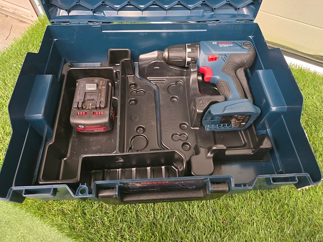 Schroefboormachine bosch professional, gsr 18 21, blauw - afbeelding 1 van  5