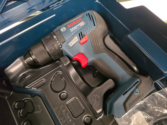 Schroefboormachine bosch professional, gsr 18v-55, blauw - afbeelding 2 van  6