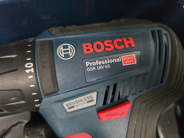 Schroefboormachine bosch professional, gsr 18v-55, blauw - afbeelding 3 van  6