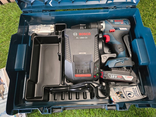 Schroefboormachine bosch professional, gsr-18v-60c - afbeelding 1 van  8