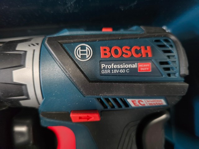 Schroefboormachine bosch professional, gsr-18v-60c - afbeelding 2 van  8