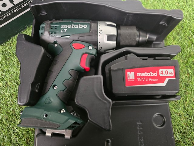 Schroefboormachine metabo, bs 18 lt, groen - afbeelding 1 van  6
