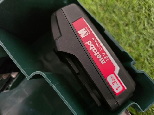 Schroefboormachine metabo, sb 18, groen - afbeelding 3 van  7