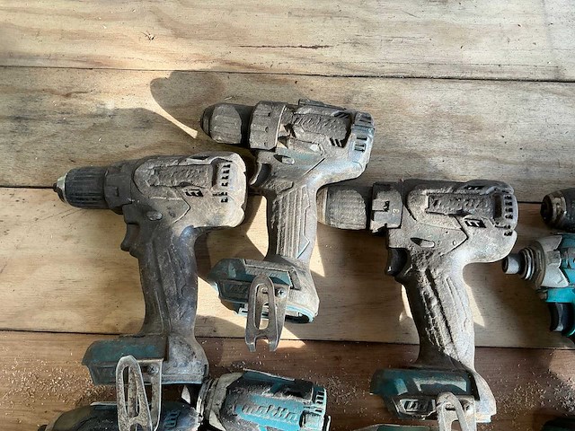 Schroefboormachine/slagmoersleutel body (9 stuks) - afbeelding 2 van  4