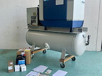 Schroefcompressor + 500l vat + ontvochtiger, alup, sck 15-08/500/t, 1999