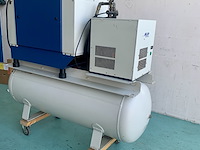 Schroefcompressor + 500l vat + ontvochtiger, alup, sck 15-08/500/t, 1999 - afbeelding 7 van  10