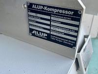 Schroefcompressor + 500l vat + ontvochtiger, alup, sck 15-08/500/t, 1999 - afbeelding 9 van  10