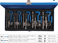 Schroefdraad reparatieset 131- delig - afbeelding 2 van  6