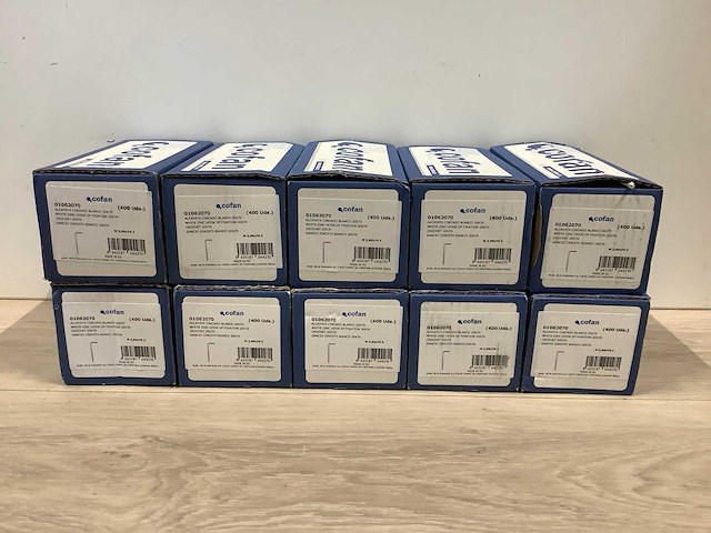 Schroefhaak met vierkante bocht 20x70mm (4000x) - afbeelding 2 van  3