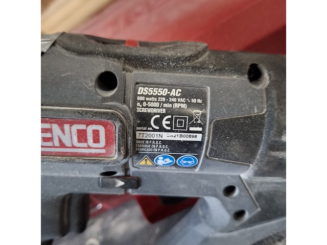 Schroefmachine senco, ds5550-ac - afbeelding 5 van  6