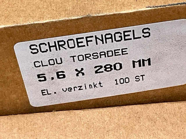 Schroefnagel spijkers - afbeelding 4 van  4