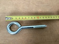 Schroefoog 40 mm met houtdraad (174x) - afbeelding 1 van  1