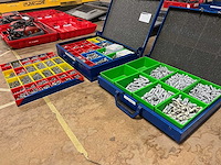 Schroeven, bouten, moeren in sortimo metalen assortimentskist (2x) - afbeelding 1 van  6