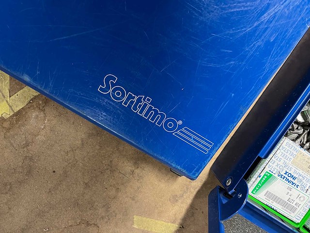 Schroeven, bouten, moeren in sortimo metalen assortimentskist (2x) - afbeelding 5 van  6