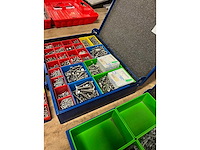 Schroeven, bouten, moeren in sortimo metalen assortimentskist (2x) - afbeelding 6 van  6