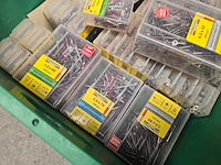 Schroeven ca 100 dozen in krat rotadrill, partij - afbeelding 3 van  6