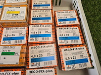Schroeven diverse maten ca 25 dozen heco-fix plus, partij - afbeelding 6 van  6