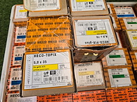 Schroeven diverse maten ca 30 dozen heco-fix plus, partij - afbeelding 2 van  9