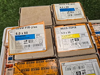 Schroeven diverse maten ca 30 dozen heco-fix plus, partij - afbeelding 3 van  9