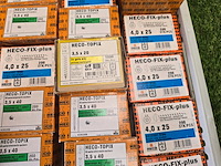 Schroeven diverse maten ca 30 dozen heco-fix plus, partij - afbeelding 8 van  9