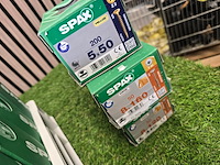 Schroeven diverse maten. ca 45 dozen spax, partij - afbeelding 6 van  9