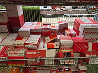 Schroeven en pluggen ca 50 dozen fischer, partij - afbeelding 1 van  6
