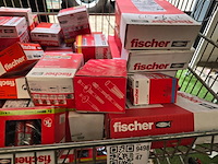 Schroeven en pluggen ca 50 dozen fischer, partij - afbeelding 5 van  6