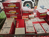 Schroeven en pluggen ca 55 dozen fischer, partij - afbeelding 2 van  4
