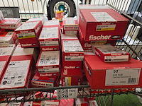 Schroeven en pluggen ca 55 dozen fischer, partij - afbeelding 4 van  4