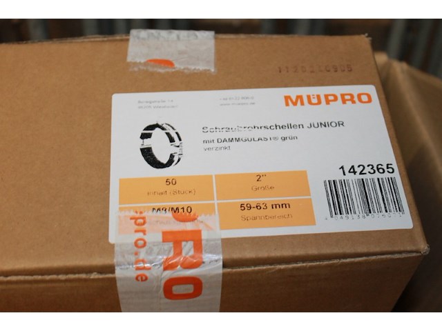 Schroeven schellen junior m8/m10 59/63 50 st - afbeelding 2 van  5